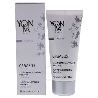 Yonka Creme 15 Purifying And Soothing Blemishes By  For Unisex - 1.74 oz Treatment