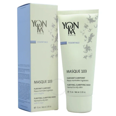 Yonka Masque 103 Purifying Clarifying Mask - Normal To Oily Skin By  For Unisex - 3.3 oz Mask In White