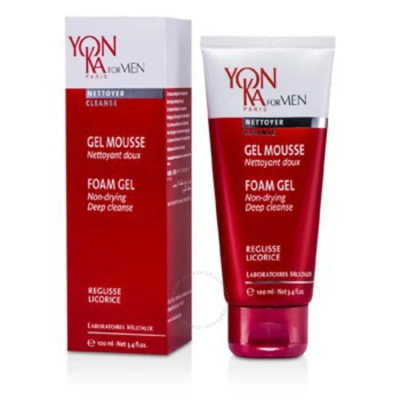 Yonka Men's Cleanse Foam Gel - Non-drying & Deep Cleanse 3.4 oz Skin Care 832630002310 In White