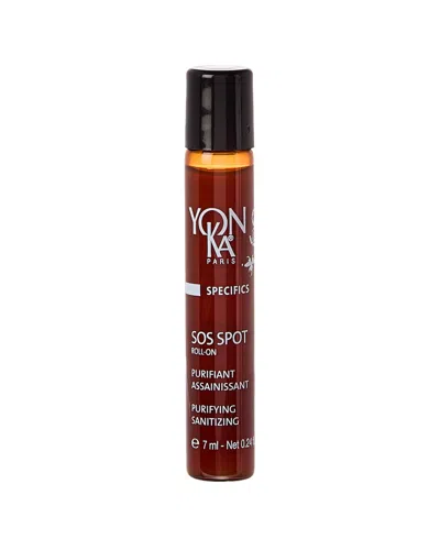 Yon-ka Paris 0.23oz Sos Spot Roll-on Targeted Blemish Treatment In Transparent