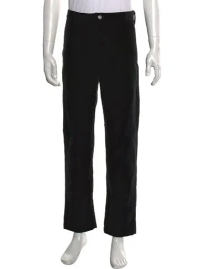Pre-owned Yony Corduroy Pants In Black