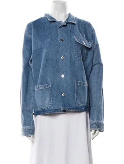 Pre-owned Yony Denim Jacket W/ Tags In Blue