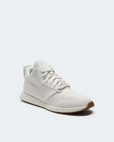 York Athletics Mfg. Men's  The Henry Mid Sneakers Bone White Trainer Shoes Hawk2348 In Sand