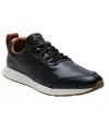 York Athletics The Henry Leather Trainer In Blue
