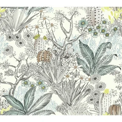York Wallcoverings 27' L X 27" W Wallpaper Roll In Multi