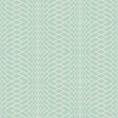 York Wallcoverings Candice Olson Journey Illusion 27' L X 27" W Wallpaper Double Roll In Green