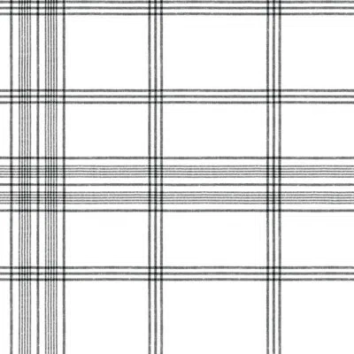 York Wallcoverings Charter 33' L X 20.5" W Wallpaper Roll In Black