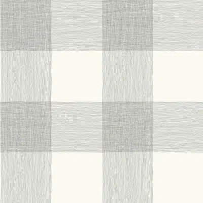 York Wallcoverings Common Thread 33' L X 20.5" W Wallpaper Roll In Black On White