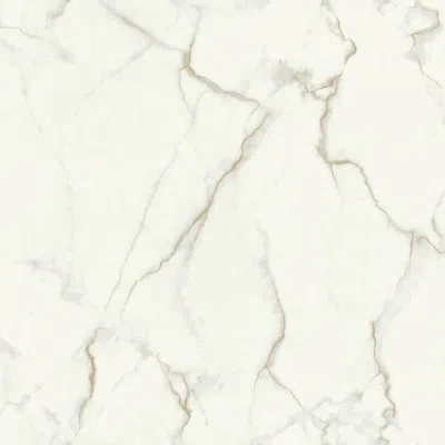 York Wallcoverings Gilded Marble 32.8' L X 20.8" W Metallic Wallpaper Roll In White
