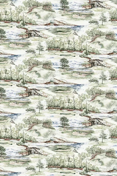 York Wallcoverings Hole In One Nature Landscape Wallpaper