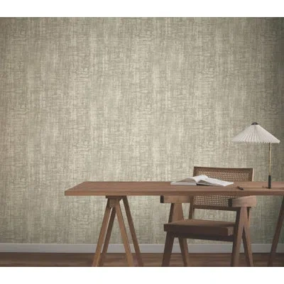 York Wallcoverings Monteverde Black Wallpaper In Beige