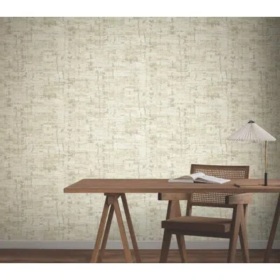 York Wallcoverings Pop The Cork Stone Wallpaper In Beige