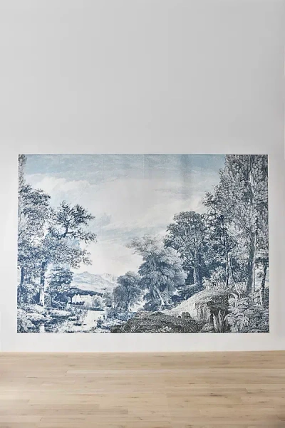 York Wallcoverings Provincial Scenic Mural In Multi