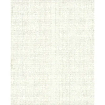 York Wallcoverings Textural Linen 33' X 21" Abstract Wallpaper Roll In Green