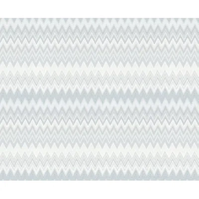 York Wallcoverings Zig Zag White Peel And Stick Wallpaper In Blue