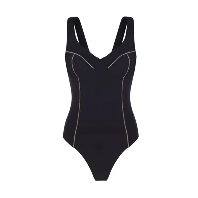 Yorstruly Women's Black Eyes On Body - Charcoal