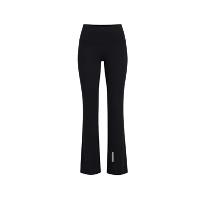 Yorstruly Women's Black Fold Over Pants - Charcoal  / Regular