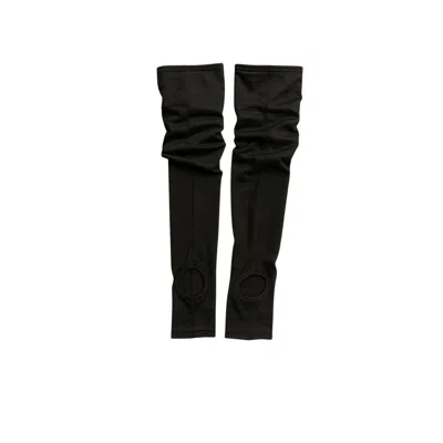 Yorstruly Women's Black Merino Layer Leg Warmers - Charcoal