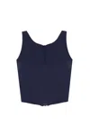 Yorstruly Women's Blue Halter Bra - Indigo In Blue