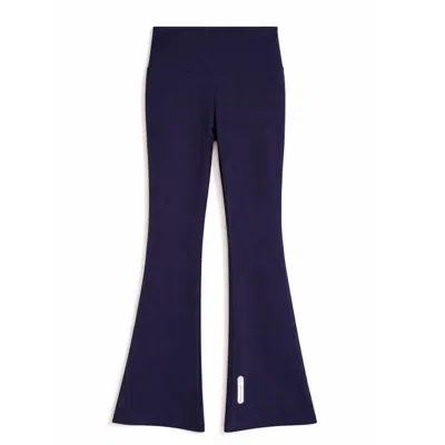 Yorstruly Women's Blue Twist Flare Pants - Sweet Navy - Long