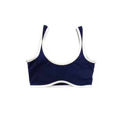 Yorstruly Women's Blue Wave Bralette - Navy