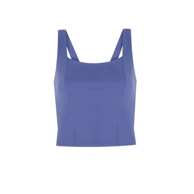Yorstruly Women's Bow Long Bra - Royal Blue