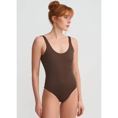 Yorstruly Women's Brown Cheers Swimsuit - Espresso
