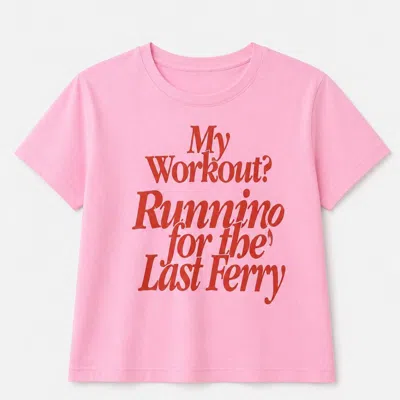 Yorstruly Women's Cropped T-shirt - Candy Pink