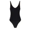 Yorstruly Women's Flashback Swimsuit - One Piece - Black In Black