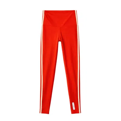 Yorstruly Women's Orange Stream Legging - Foxy In Red