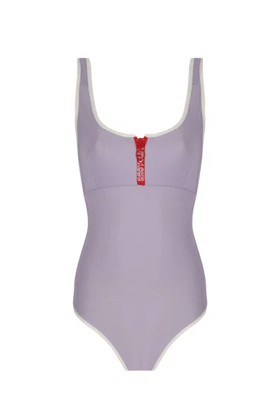Yorstruly Women's Pink / Purple Allyors Olympia Swimsuit - Lilac In Pink/purple