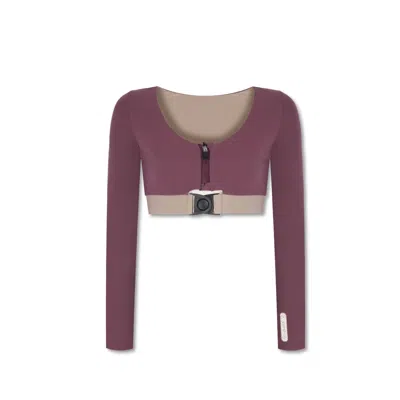 Yorstruly Women's Pink / Purple Coco Cropped Top In Pink/purple