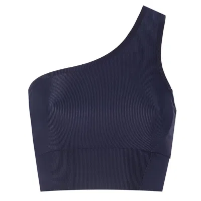 Yorstruly Women's Ss Crop Top - Navy Blue