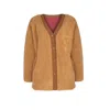 Yorstruly Women's Teddy A Line Jacket - Baguette Brown In Brown