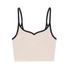 Yorstruly Women's White Grace Long Bra - Vanilla