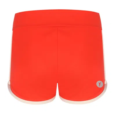 Yorstruly Women's Yellow / Orange Vintage Shorts - Foxy In Yellow/orange