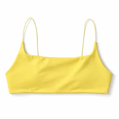 Yorstruly Women's Yellow Skinny Bra - Sunny In Gold