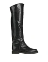 Yosh Collection Woman Boot Black Size 7 Leather