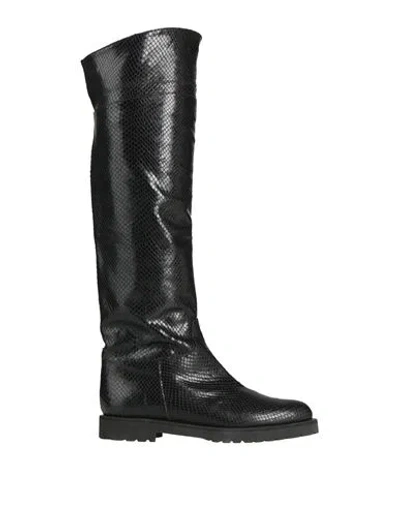 Yosh Collection Woman Boot Black Size 7 Leather