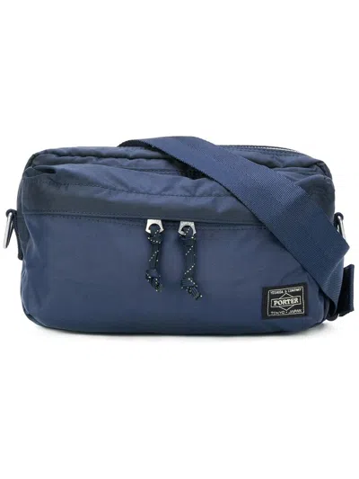 Yoshida Porter Force 2way Waist Bag In Blue
