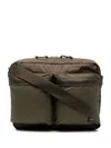 Yoshida Porter "force" Shoulder Bag Bags In Green