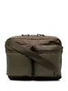Yoshida Porter Force Shoulder Bag In Green