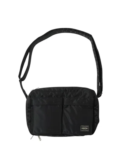 Yoshida Porter Tanker Shoulder Bag In Black