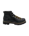Yoshino Smooth Leather Ankle Boots With Rugged Vibram Sole In Multi