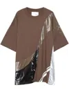 Yoshiokubo Coating River T-shirt In Brown