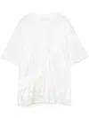 Yoshiokubo Coating River T-shirt In White