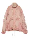 Yoshiokubo Stehkragen-jacke Mit Cut-out In Pink