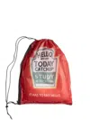 Yoshiokubo Drawstring-fastening Backpack In Red