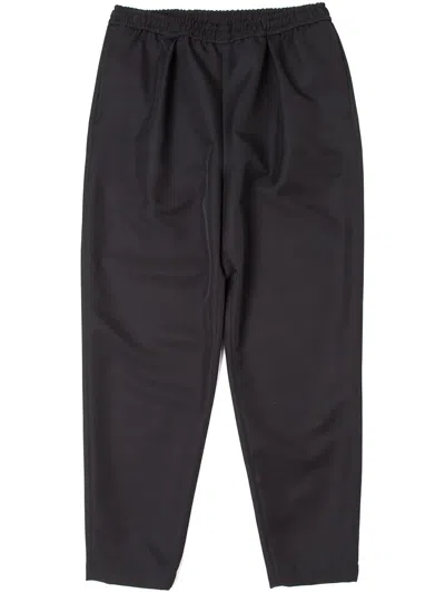 Yoshiokubo Elasticated-waistband Trousers In Black