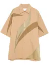 Yoshiokubo Ellipse Shirt In Neutrals